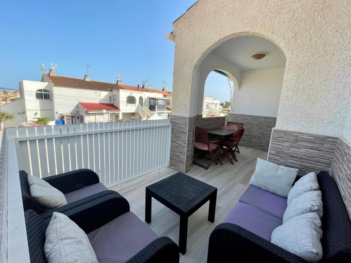 Casa Con Jardin Y Terraza 3 Dormitorios Los Alcazares Ngoại thất bức ảnh